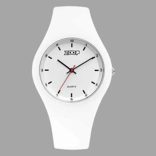 Zoop By Titan Pop Integrated Quartz Analog White Dial Watch for Kids-26031PP02