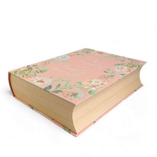 Pink Floral Design Box - Large