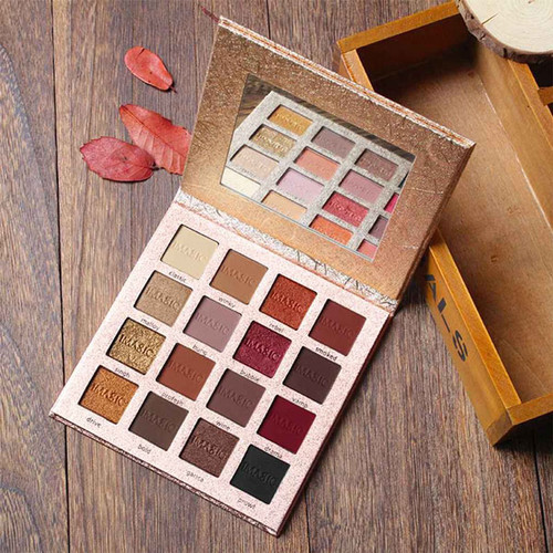 Glam Vista Professional Cosmetics- 16 Colors Eyeshadow Palette
