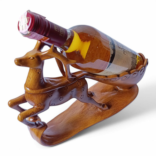 Pataleban Vineyard  White Wine 750ml with Decorative Deer Wine Holder
