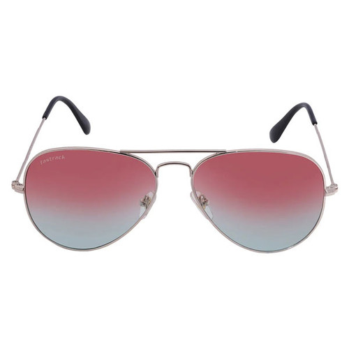 Fastrack Pink Aviator Sunglass for Men-M165PK33