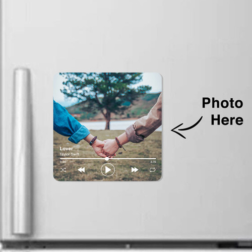 Melody & Memories Personalized Fridge Magnet