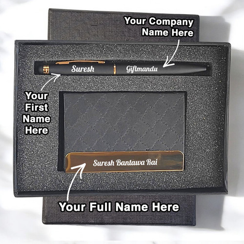 Crafted for You: Custom Pen & Card Holder Combo Box