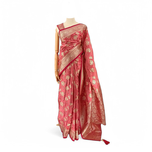 Soft Peach Banglori Silk Saree: Perfect for Every Occasion