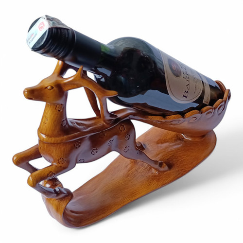 Don Barroso Wine 750 ml in Elegant Deer Wine Holder