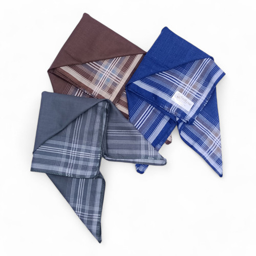Soft Cotton Handkerchief (Color May Vary)