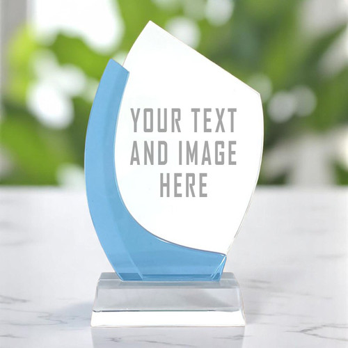 Attractive Transparent Crystal Glass Token Of Love
