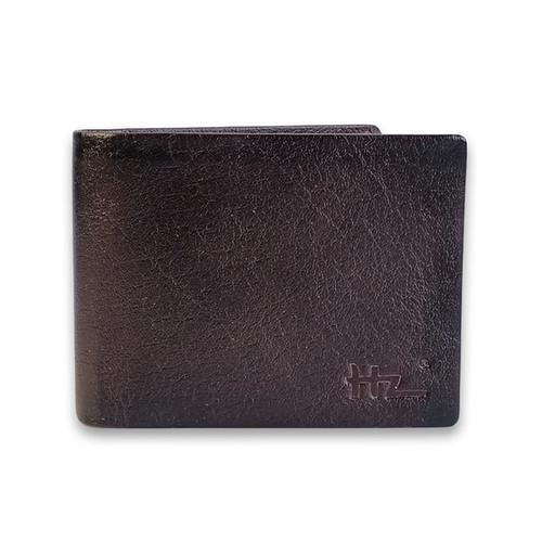 Bi-Fold Leather Wallet for Men – Customized with Zodiac & Engraved Wooden Box