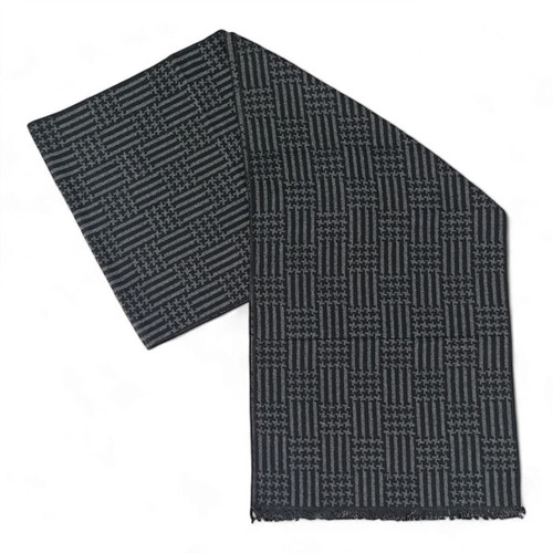 Korean Style Black & Gray Muffler for Men's Winter Wear