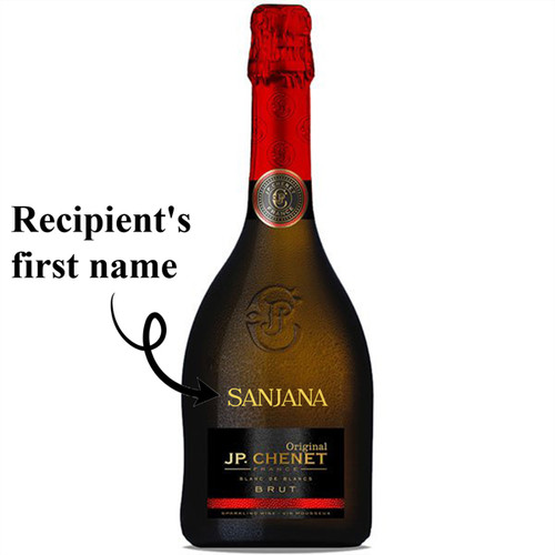 Personalize Name On JP Chenet Original Brut Sparkling Wine 750ml
