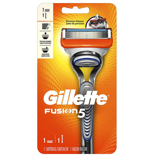 Gillette Fusion5 Men’s Razor Handle + 1 Blade Refill