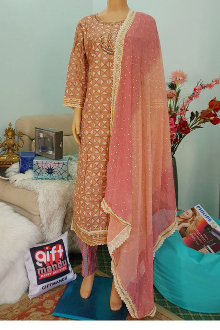 Mother's Day Gift: Kurta Set (XL), Ganesha and Ceramic Mug