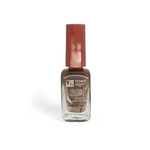 Tony Mony Ice Chic Brown Mocha Nail Polish