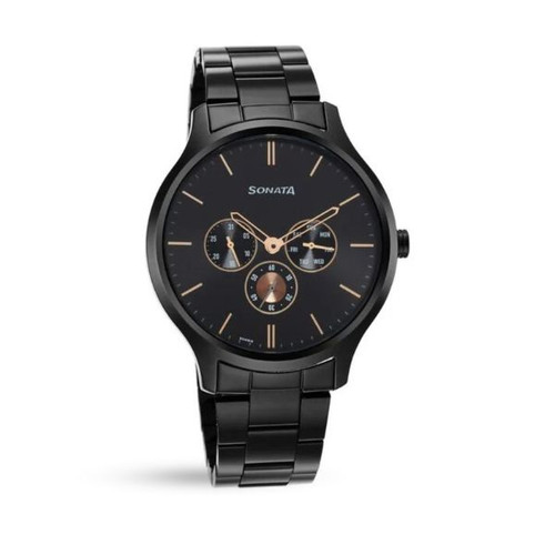 Sonata Quartz Multi-function Watch for Men