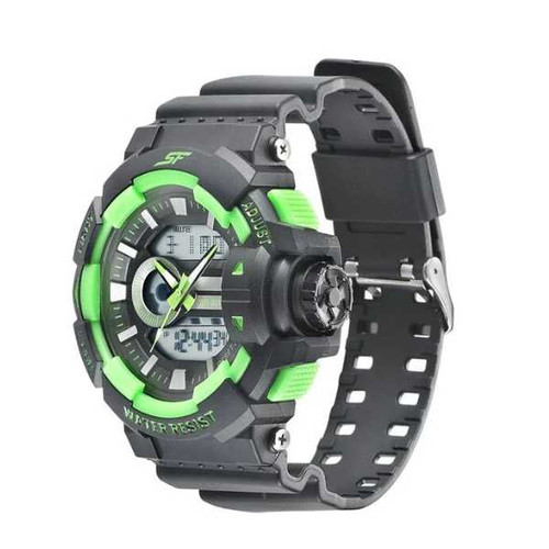 SF Quartz Analog Digital Watch for Men Giftmandu