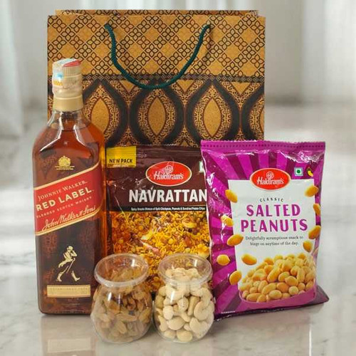 Jw Red Label with Snack Combo Bag