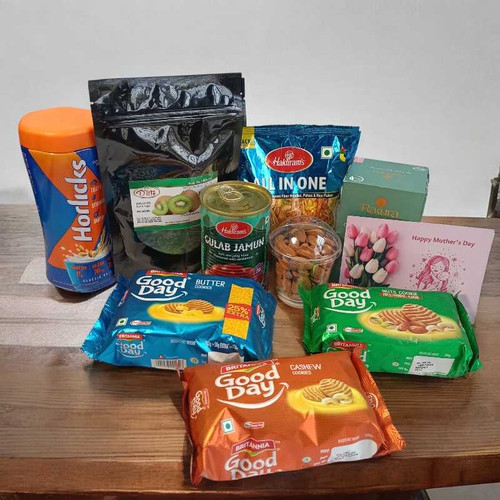 Delightful Mother's Day Gift Hamper – Sweets, Snacks, Tea & More