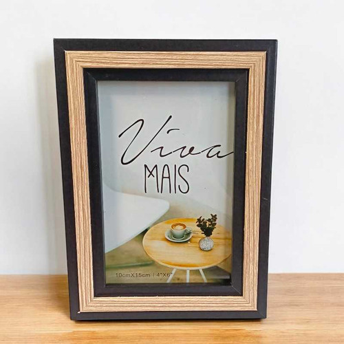Personalised Black One Sided photo Frame