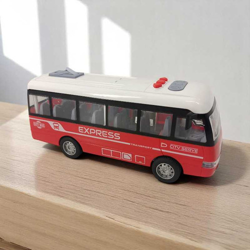 Red Mini Express Bus Toy for Kids