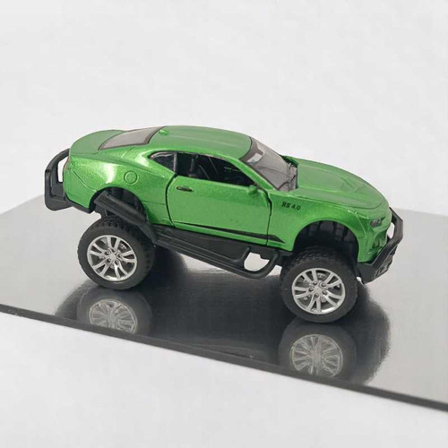 Green Metal Car