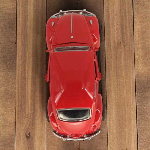 Red Metal Jeep Giftmandu