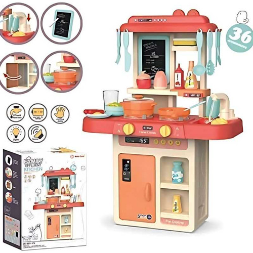 36-Piece Multicolour Kitchen Play Set