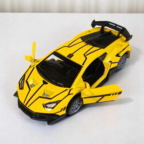 Yellow Color Aventador Car Toy Giftmandu