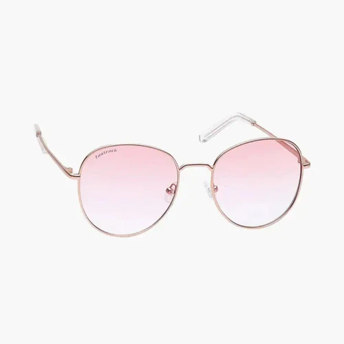 Fastrack UV Protected Pink Lens 54 MM Round Sunglasses M255PK9