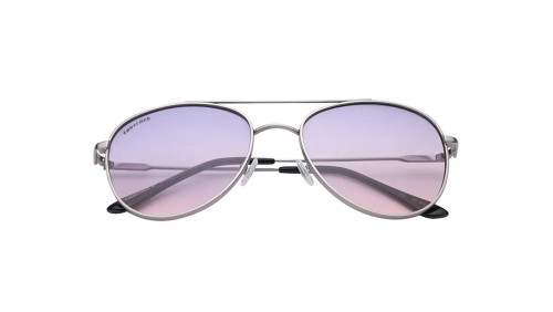 Fastrack UV Protected Purple Lens 55 MM Aviator Sunglasses M256PR5