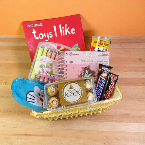 An Exciting Toy's Hamper For Her