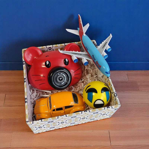 Adorable Toys Gift Set with Emoji Ball for Kids