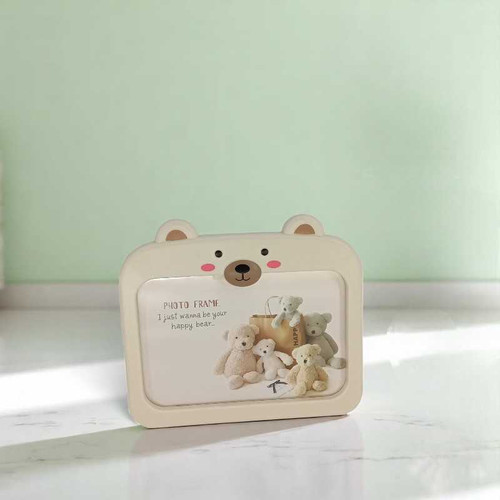 Teddy Bear Design Photo Frame with Pen Holder Giftmandu
