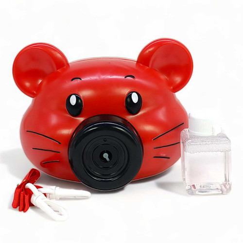 Adorable Kids Gift Set: Bubble Camera, Teddy & Hair Clips Giftmandu