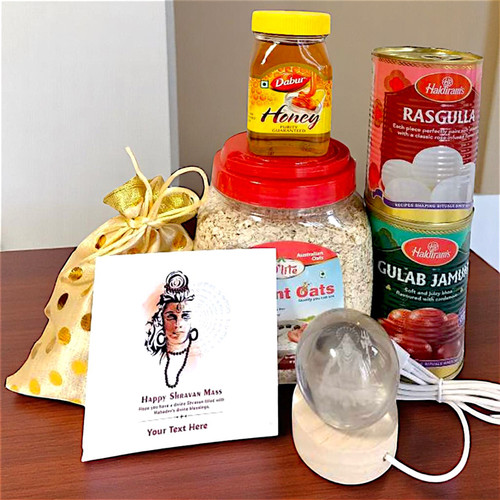 Spiritual Wellness Gift Set with Sweets & Personalized Card