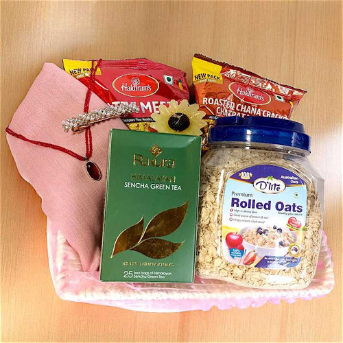 Treats And Accessories Hamper For Her