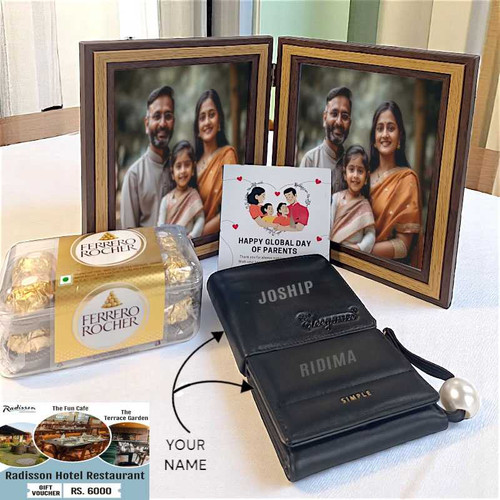 Luxury Personalized Gift Set with Radisson Voucher & Ferrero Rocher