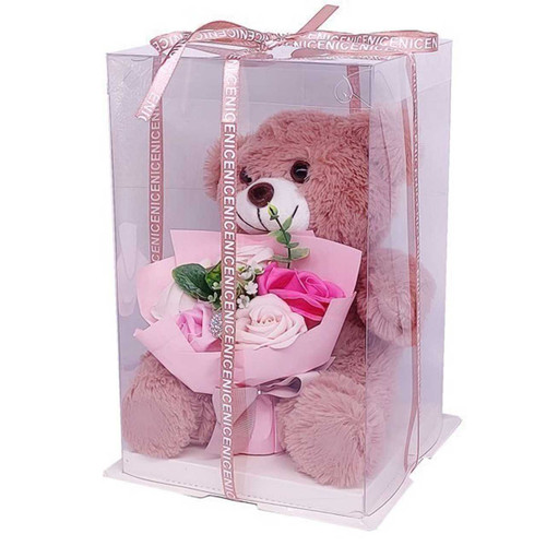 Rose, Teddy And Keepsake Gift Combo NKS-537 Giftmandu