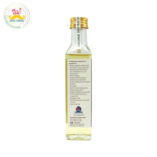 Desi Grub Castor Oil 250ml DGBCAO250 Giftmandu