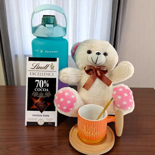 Sweet Royal Combo with Teddy & Queen Mug