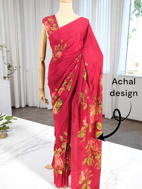 Elegant Shrawan Hamper with Saree, Rasgulla & Card NKS-716 Giftmandu