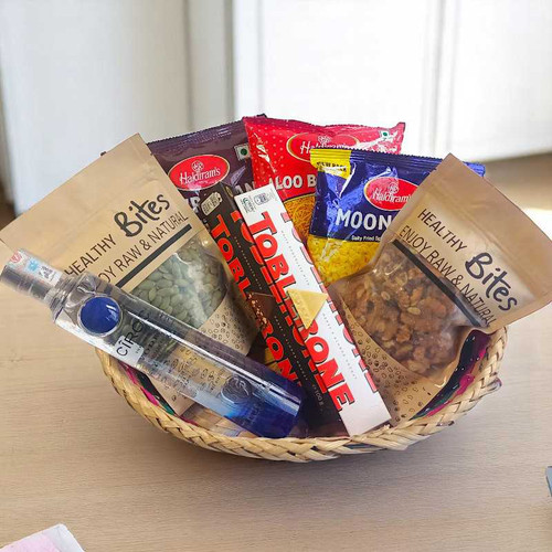 Ciroc Vodka Hamper with Snacks And Chocolates