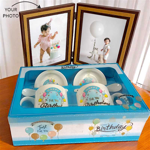 Personalized Birthday Hamper With Mug And Photo Frame