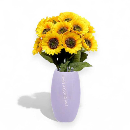 Good day with Sunflower Vase