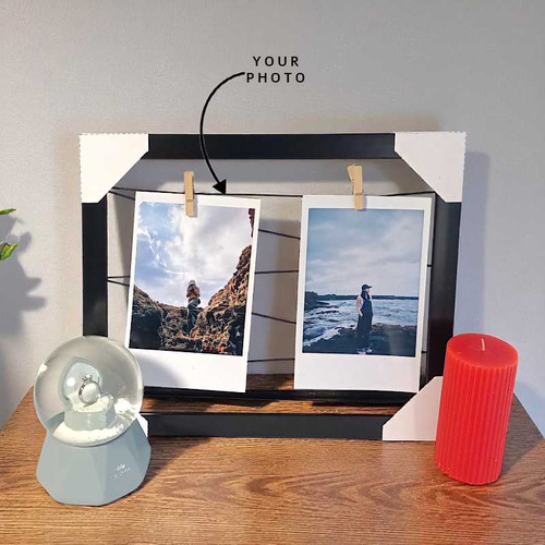 Decor Delight Gift Set with Candle & Frame