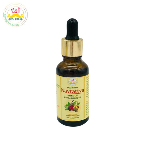 Desi Grub Navtattva Hair Revitalizing Oil-30ml