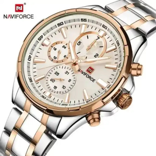 Naviforce NF9089 RoseGold/Silver Digital Watch NF9089