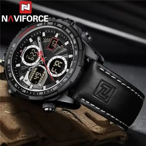 Naviforce NF9197 Black Digital Watch For Him NF9197 B