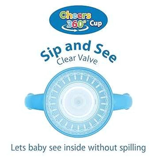 Dr.Brown's Straw to 360 Cup Set-Ocean Blue