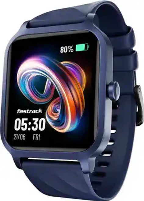 Fastrack Revoltt FS1-1.83'' IP68 Smartwatch-Blue Strap 38083PP02