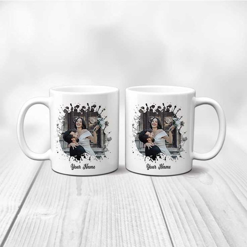 Photo & Name Printed Ceramic Mug RJ-1